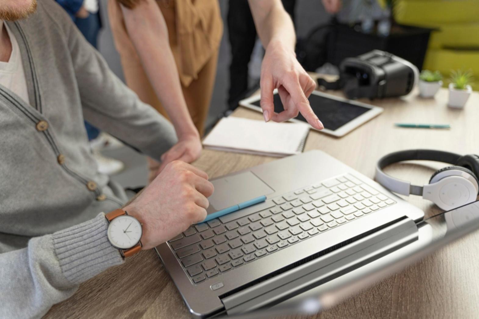 Budget planning session with regional business owner